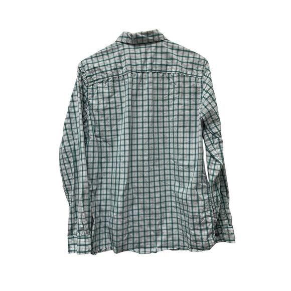 Orvis Fly Fishing Shirt Mens Size Medium Green Plaid Embroidered Biltmore - Picture 2 of 8